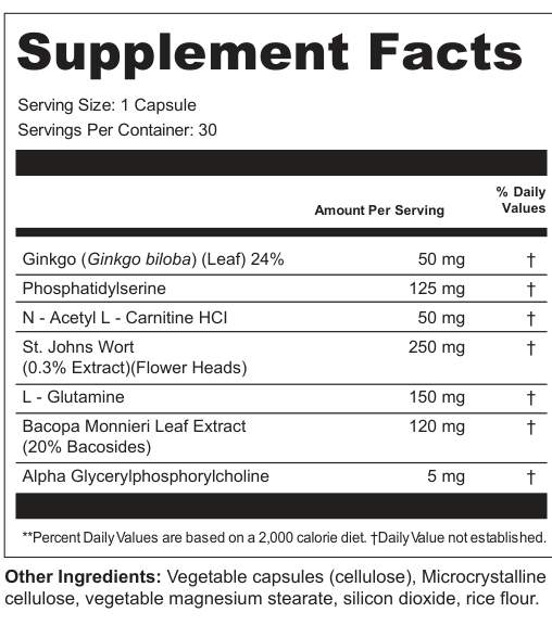 Supplement Facts for Weave
